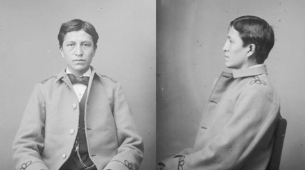 luther_standing_bear_at_carlisle_two_photos