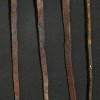 4 Roman Crucifixion Spikes.