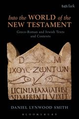 Into the World of the New Testament Book Cover. It has a Greek inscription with iconography of fish and anchors.