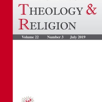 Cover of the journal, Teaching Theology & Religion