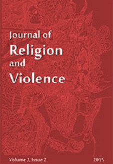 Cover of Journal of Religion and Violence