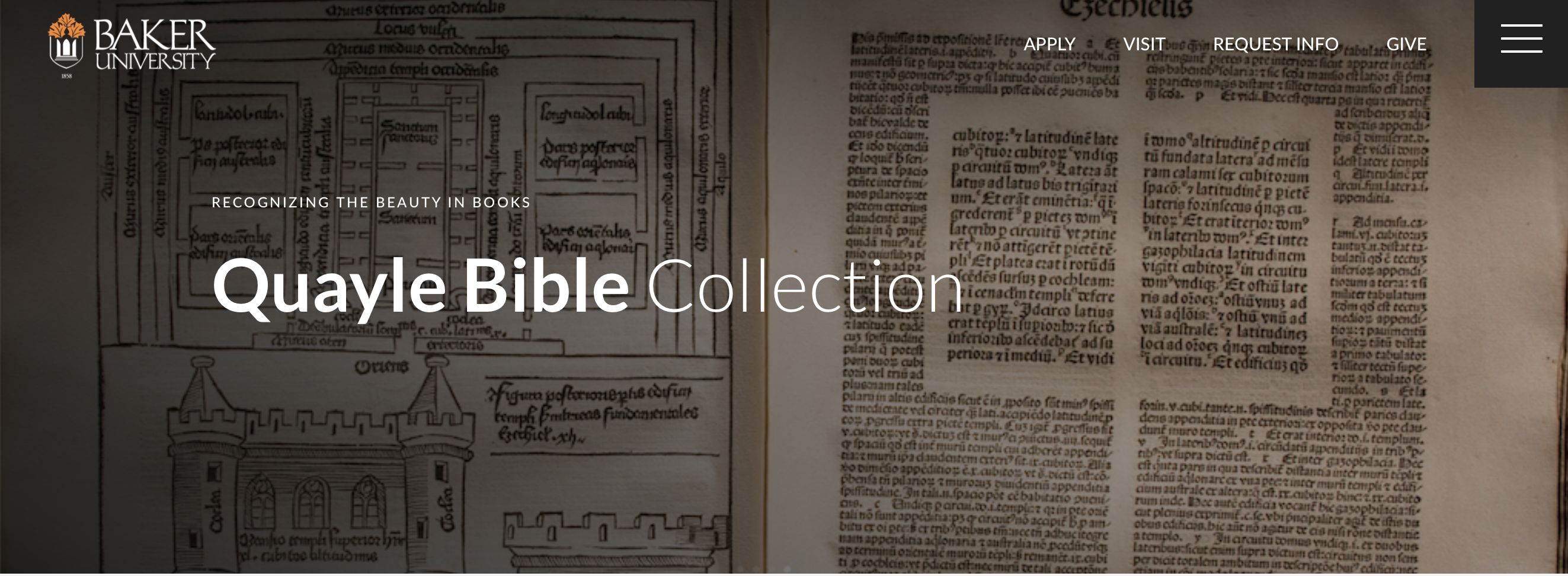 Quayle Bible Collection