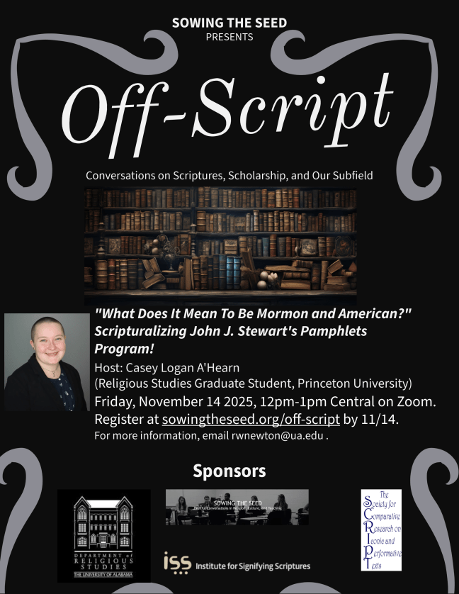 Poster for Casey Logan A'Hearn for Off-Script